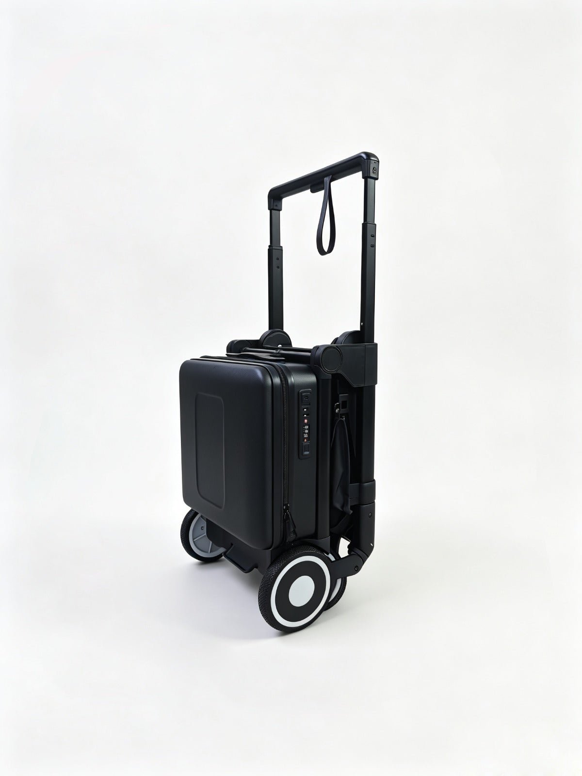 Kid's Ride-On Suitcase T5 Foldable Travel Luggage with Aircraft-Grade Aluminum Frame, PU Wheels &amp; 19L Storage Capacity - Adenzo Comfies