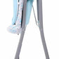 Chicco Cuddle & Bubble Ergonomic Baby Bathtub with Legs and Changing Mat with Padded and Soft Reducer, Adjustable Height, Compact Closure, Organizer, 2 Wheels, Max. 11 kg - Blue (Ocean) - Adenzo Comfies