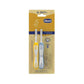 Chicco First Teeth Toothbrushes – Pack of 2, Mustard Yellow / Indigo Blue (6–36 Months)