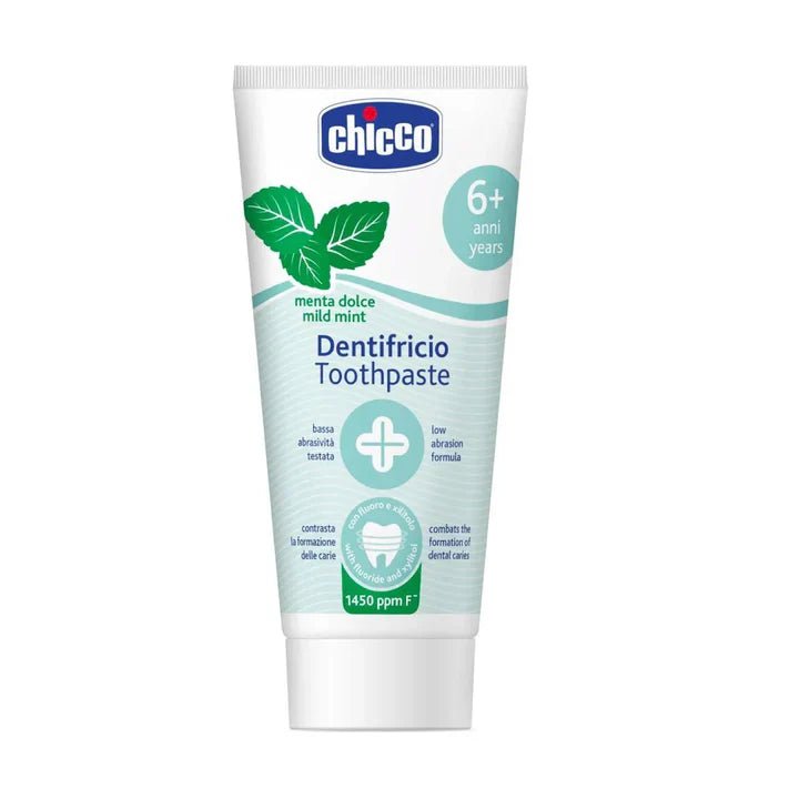Chicco Mild Mint Toothpaste – 50ml (Kids 6 Years & Above) - Adenzo Comfies