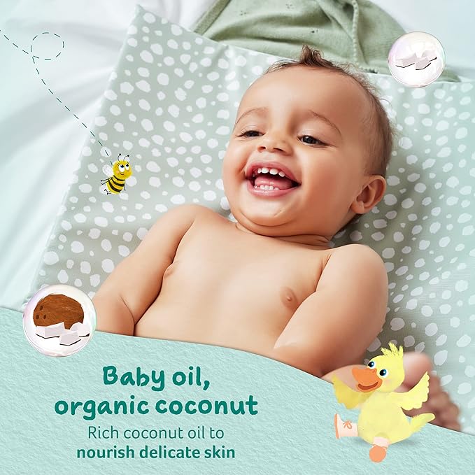 Child's Farm Baby Oil with Organic Coconut Oil 75ml