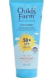 Childs Farm 50+SPF sun cream 100ml
