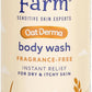 Childs Farm OatDerma Body Wash, Fragrance Free, Soothing Face Bath Shower Gel, Sensitive Skin Soap, Baby Kids, 250ml