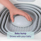 ClevaMama ClevaBath – Grey, Foldable Baby Sink Bath, 0–12 Months
