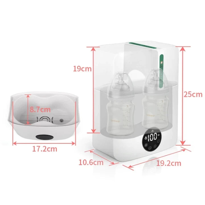 Cmbear ZRN-0803 Baby Bottle Sterilizer Food Warmer (EU Plug)