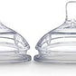Comotomo "Natural Teat" Silicone Nipples, 3-6 Month, Pack Of 2