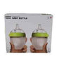 Comotomo 2 pack Baby Bottle, Green/Pink, 150ml/ 250ml, 2 - Count - Adenzo Comfies