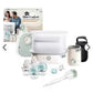 Tommee Tippee Feeding Set - Closer to Nature Complete Feeding Set with Electric Steam Steriliser, Bottle Warmer, Soothers & Bottles for Newborns - Adenzo Comfies