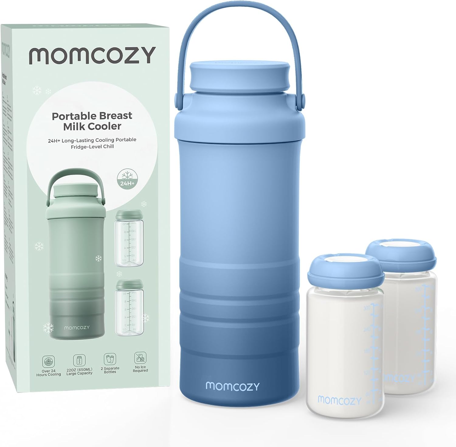 Momcozy Breast Milk Cooler for Work, Travel & Nighttime Pumping Essentials - Adenzo Comfies