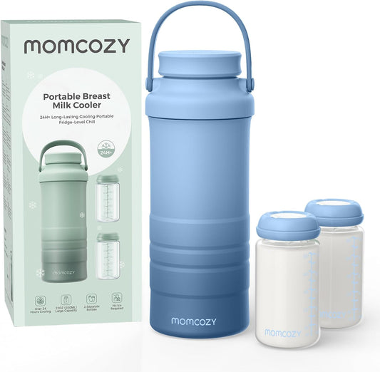 Momcozy Breast Milk Cooler for Work, Travel & Nighttime Pumping Essentials - Adenzo Comfies