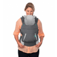 Infantino Cuddle Up Ergonomic Baby Carrier with Teddy Bear Hood | 2 - Way Infant & Toddler Front and Back Carry Carrier (5.4–18.1 kg) - Adenzo Comfies