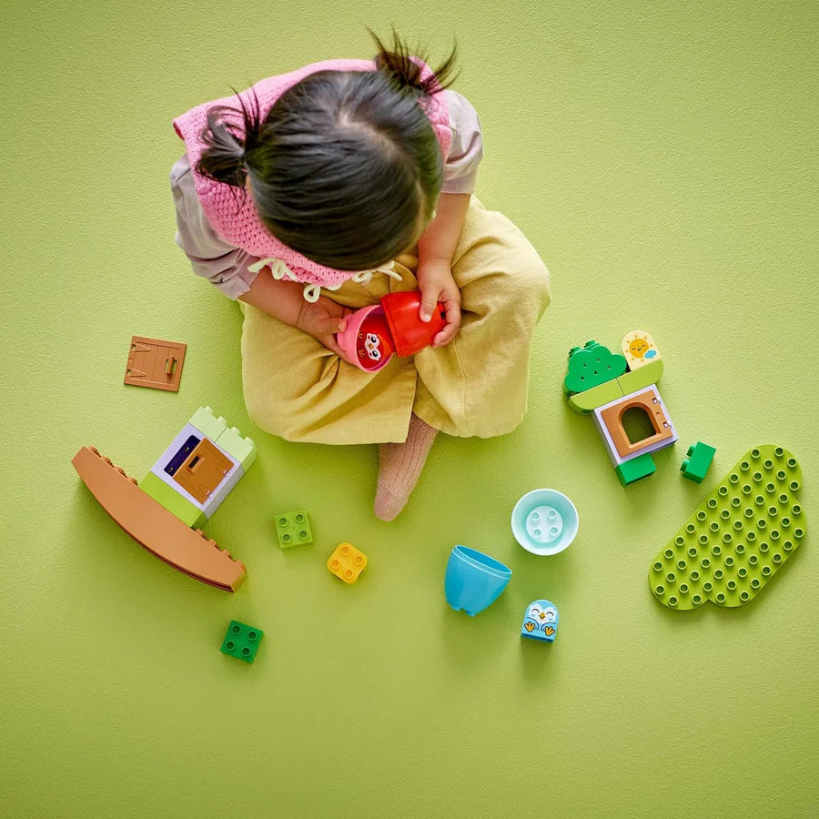 LEGO® DUPLO® Balancing & Stacking Tree [10440] – 27‑Piece Preschool Nature Playset with Owls, Eggs & Tree House, Ages 18M+