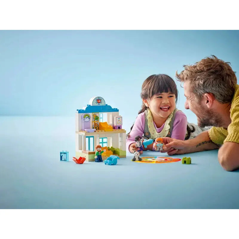 LEGO® DUPLO® First Time: Visit with the Doctor [10449] – 65‑Piece Preschool Hospital Playset with Figures & Medical Accessories, Ages 2+