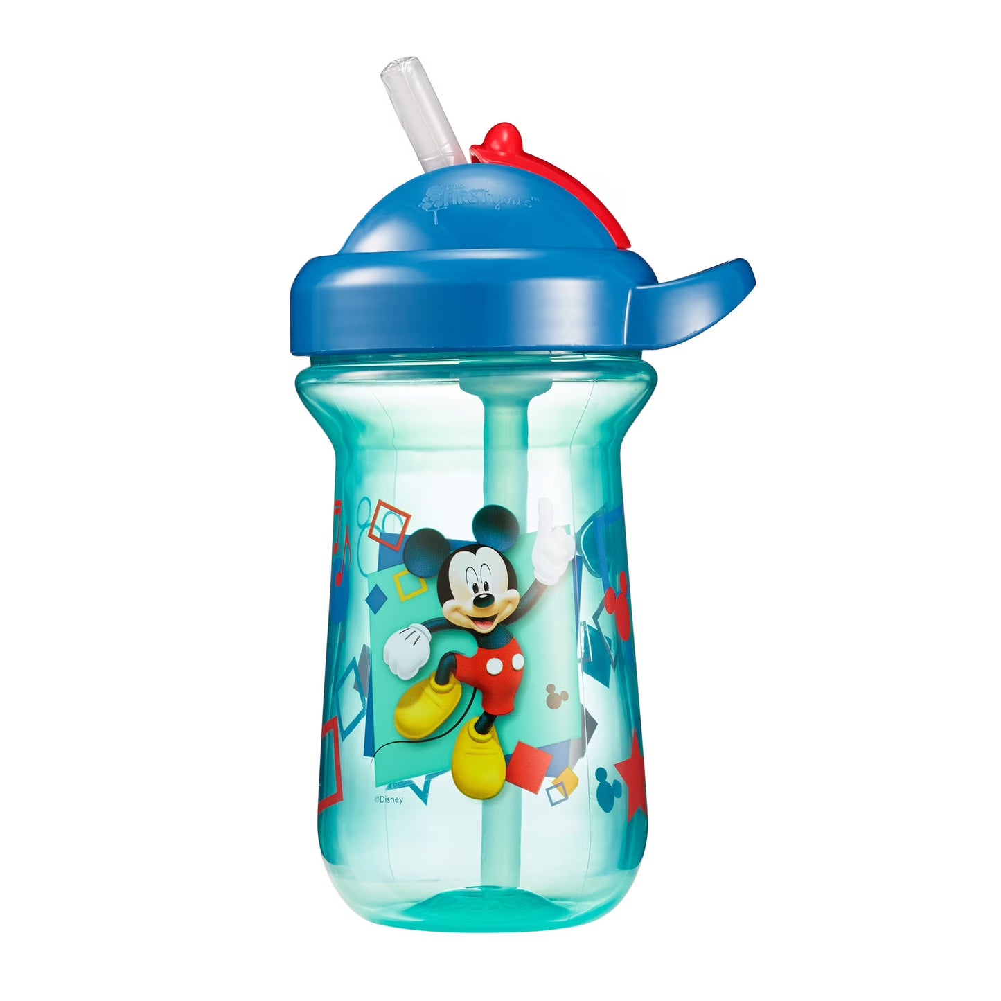 The First Years Disney Minnie Mouse Sip & See Kids Water Bottle - Water Bottle for Toddlers - Spill Proof Toddler Cup - 12 Oz