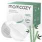 Momcozy Bamboo Fiber Disposable Nursing Pads – 100% Natural & Biodegradable, Ultra - Absorbent Leak - Proof Breast Pads for Breastfeeding Moms - Adenzo Comfies