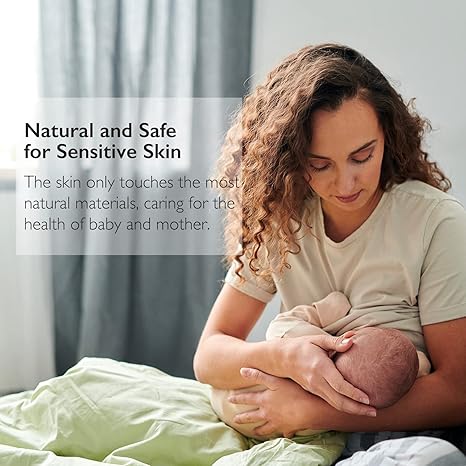 Momcozy Bamboo Fiber Disposable Nursing Pads – 100% Natural & Biodegradable, Ultra-Absorbent Leak-Proof Breast Pads for Breastfeeding Moms