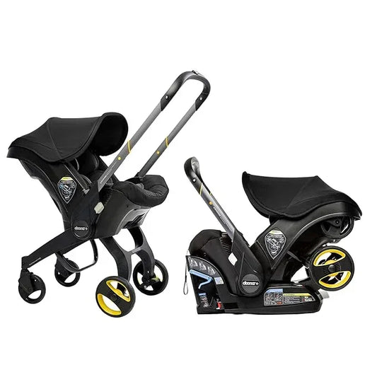 Doona Car Seat & Stroller, Nitro Black - All - in - One Travel System - Adenzo Comfies
