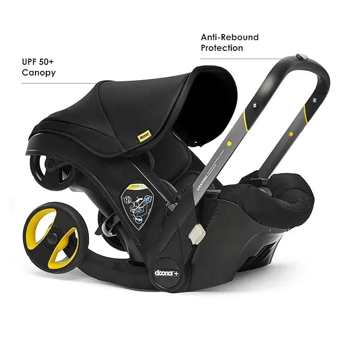 Doona Car Seat & Stroller, Nitro Black - All - in - One Travel System - Adenzo Comfies