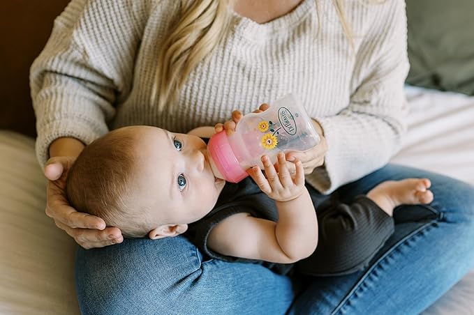 Dr Brown's DRBPLUS-WB03601 Options+ Anti-Colic Baby Bottles Gift Set, Pink/blue