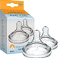 Dr. Brown's Options+ Wide-Neck Bottle Teat, Level 3 (6m+), 2 pack