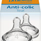 Dr. Brown's Options+ Baby Bottle Teats, Level 4, Wide-Neck, pack of 2