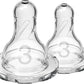 Dr. Brown'sOptions – Narrow Mouth Teat +6 Month Transparent