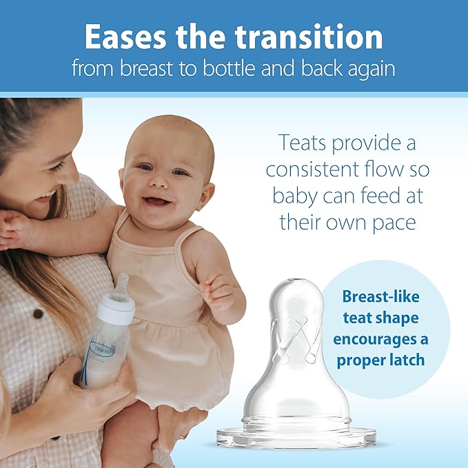 Dr. Brown'sOptions – Narrow Mouth Teat +6 Month Transparent