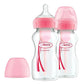 Dr. Brown’s Natural Flow Anti - Colic Baby Bottle – Silicone Teat, Breast - Like, 0+ Months - Adenzo Comfies