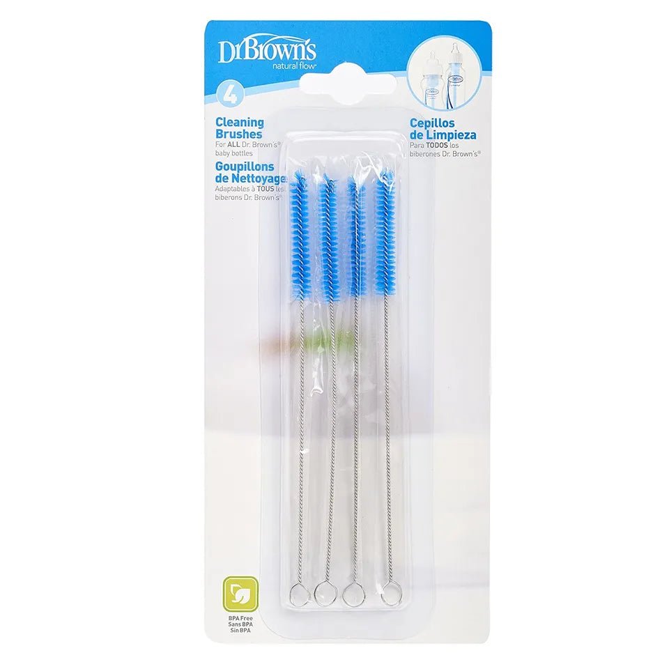 Dr. Brown’s Baby Bottle Vent Cleaning Brush – Anti - Colic Bottle Brush for Narrow & Wide Neck Bottles, Vent System Cleaner, Multi - Purpose - Adenzo Comfies