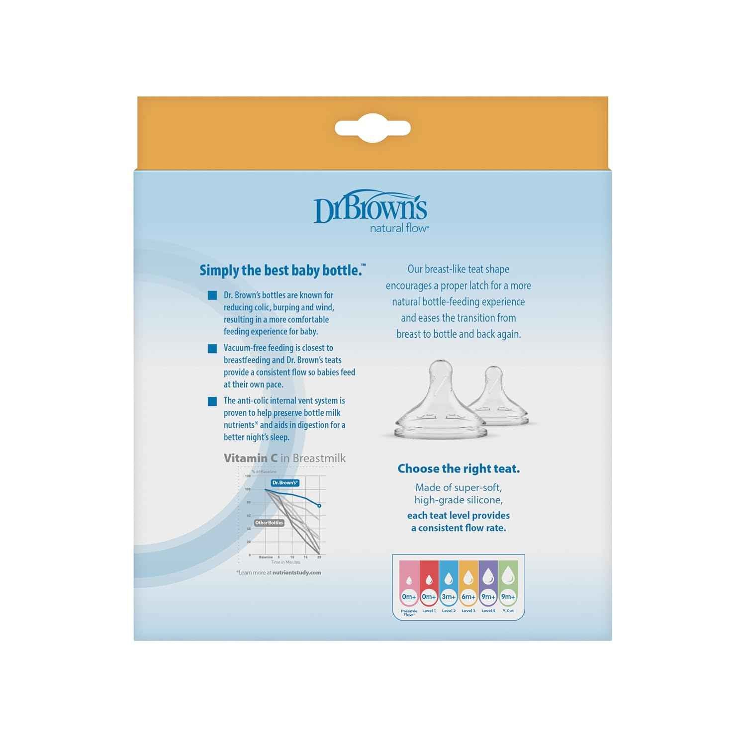 Dr. Brown’s Deluxe Starter Kit – Options+ Anti‑Colic Bottles & Accessories