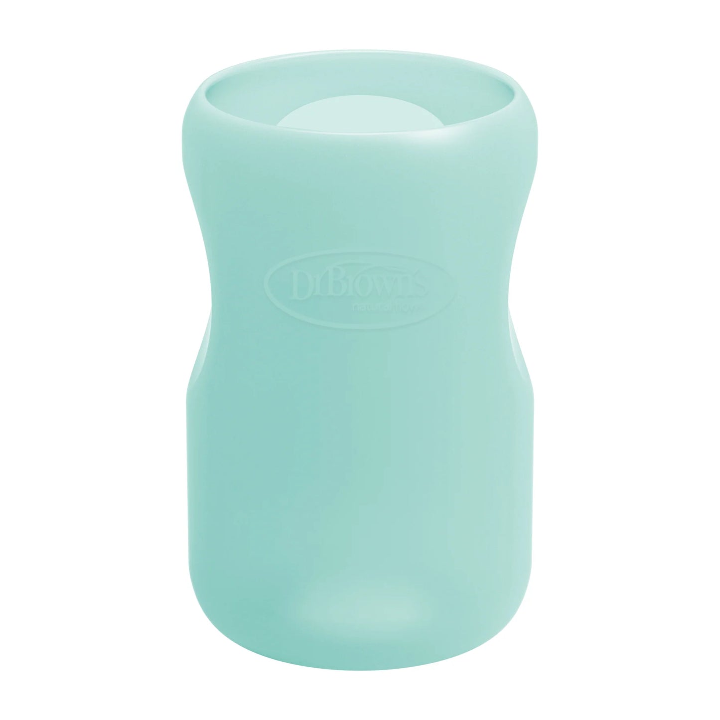 Dr. Brown’s® Natural Flow Options+ Wide‑Neck Glass Bottle Sleeve – Mint, Fits 150ml & 270ml Bottles