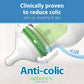 Dr. Brown’s Natural Flow Anti - Colic Baby Bottle – Silicone Teat, Breast - Like, 0+ Months - Adenzo Comfies