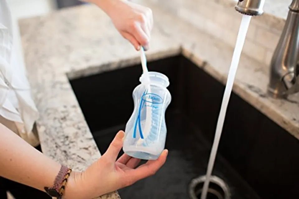 Dr. Brown’s Baby Bottle Vent Cleaning Brush – Anti - Colic Bottle Brush for Narrow & Wide Neck Bottles, Vent System Cleaner, Multi - Purpose - Adenzo Comfies
