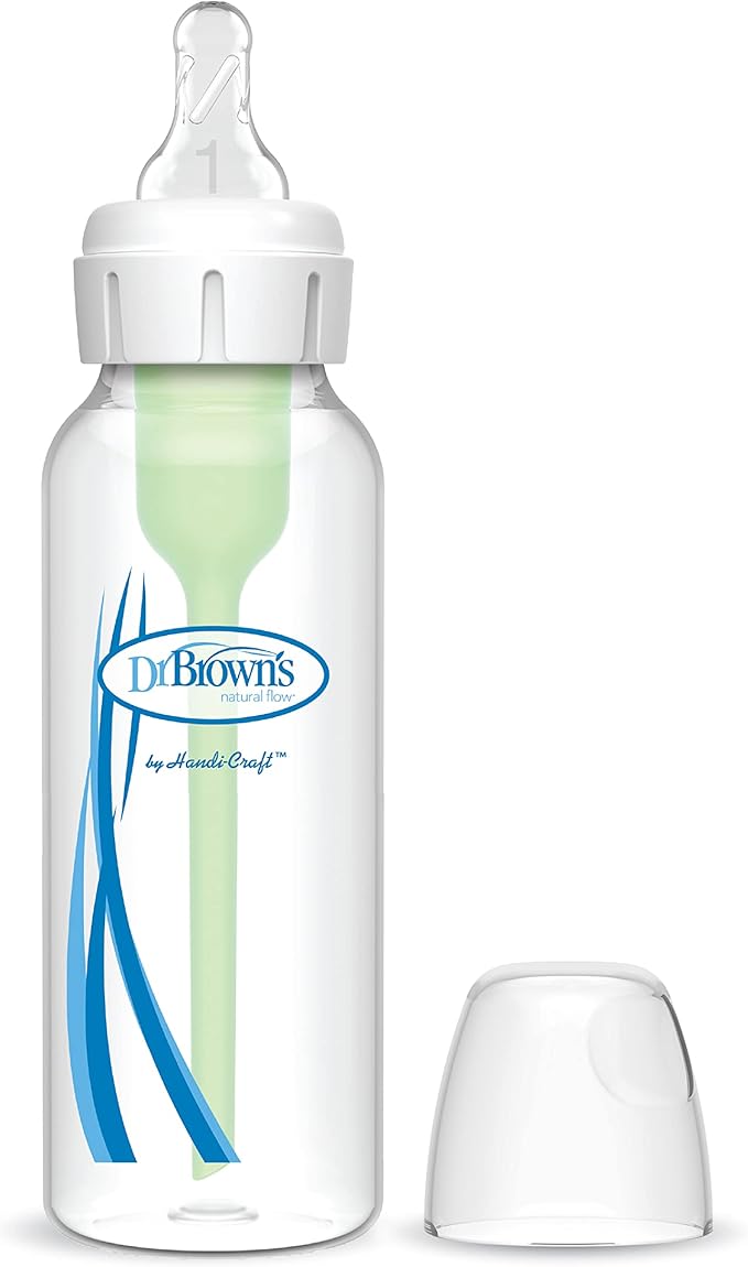 Dr Brown's Natural Flow Options + Narrow Baby Bottle, 250 ml, Pack of 1
