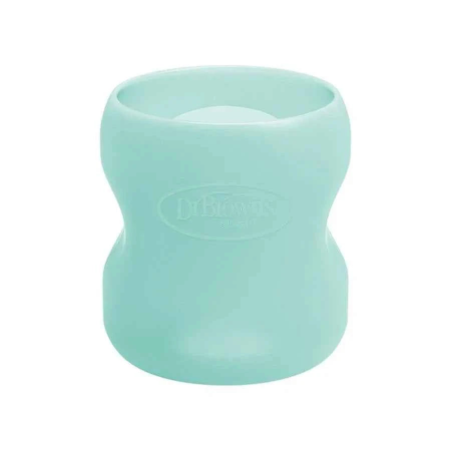 Dr. Brown’s® Natural Flow Options+ Wide‑Neck Glass Bottle Sleeve – Mint, Fits 150ml & 270ml Bottles