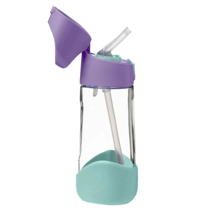 B.Box Tritan Kids Water Bottle 450ml | Leakproof, Easy Grip, Durable Straw Drink Bottle for School & Everyday Use