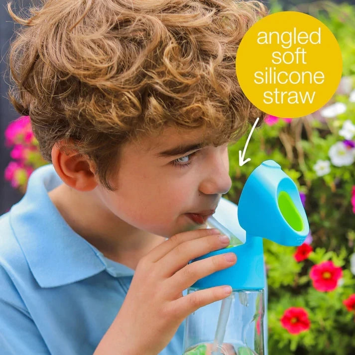 B.Box Tritan Kids Water Bottle 450ml | Leakproof, Easy Grip, Durable Straw Drink Bottle for School & Everyday Use