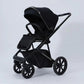 Burbay E77 3 - in - 1 Baby Travel System Stroller with Infant Car Seat & Bassinet – Foldable, Adjustable, All - Terrain Wheels - Adenzo Comfies