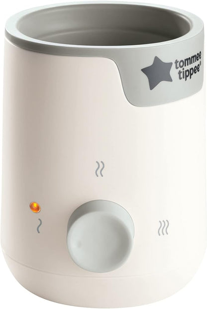 Tommee Tippee Easiwarm Bottle Warmer Warms Breast Milk to Body Temperature in 4 Minutes, with Automatic Timer and One-Dial- White