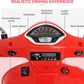 Kids Electric Ride On Scooter Motorcycle 6V with Lights - Red. - Adenzo Comfies