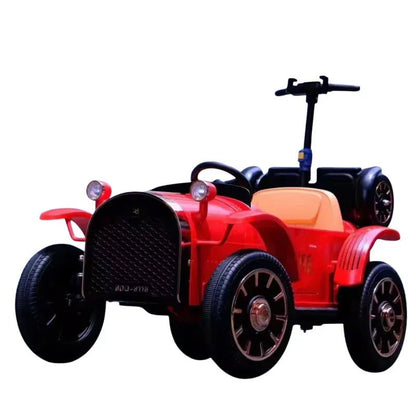 Electric Car for Kids – Electric Parent Child Ride on Toy Car, Remote Control 4 - wheel, 12 V Battery, Suitable for Age 1 to 7 years - Adenzo Comfies