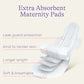 Lansinoh Extra Absorbent Maternity Pads – 0–2 Weeks Post‑Birth, 10 Pack, Large