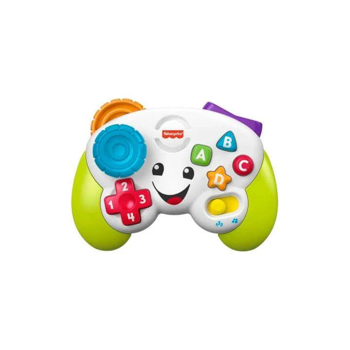 Fisher‑Price Laugh & Learn® Game & Learn Controller [FWG12] – Musical Baby Toy with Joystick, Buttons & Lights, Ages 6M+