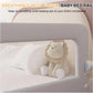Foldable Toddler Bed Rail Guard with Adjustable Height | Baby Safety Bed Fence for Twin, Full, Queen & King Beds - Adenzo Comfies