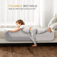 Foldable Toddler Bed Rail Guard with Adjustable Height | Baby Safety Bed Fence for Twin, Full, Queen & King Beds - Adenzo Comfies