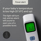 Tommee Tippee No Touch Forehead Thermometer  Fast Infrared Baby Thermometer, 1‑Second Reading, Fever Alert, LCD Display
