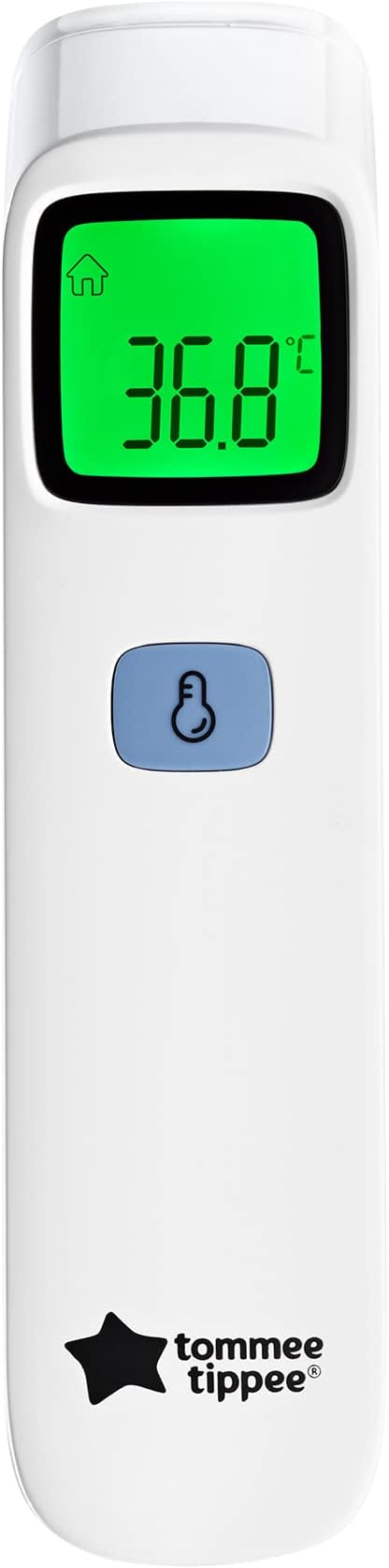Tommee Tippee No Touch Forehead Thermometer  Fast Infrared Baby Thermometer, 1‑Second Reading, Fever Alert, LCD Display