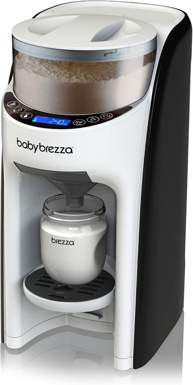 Baby Brezza Formula Pro Advanced | Instant and Automatic Baby Bottle Maker | Mix and Heat Formula at The Push of a Button (White)