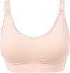 OKUS Full Cup Maternity & Nursing Bra - Non Wired Removable Breathable Pads - Wireless Clip Down Breastfeeding Bra - Adjustable Shoulder Straps Bra - Easy One Hand Opening Buckles - Adenzo Comfies