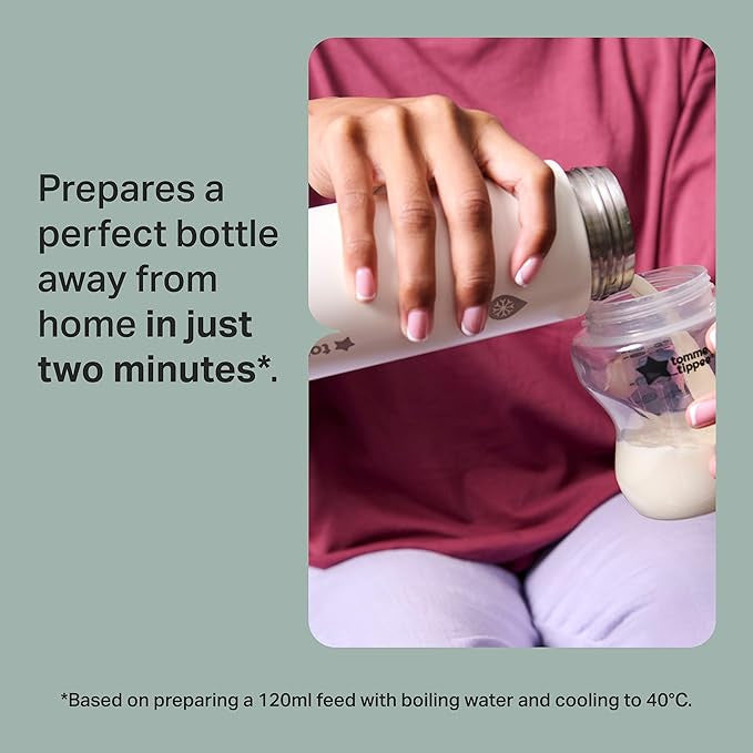 Tommee Tippee PrepGo Formula Feed Maker – Portable 2-Minute Bottle Prep